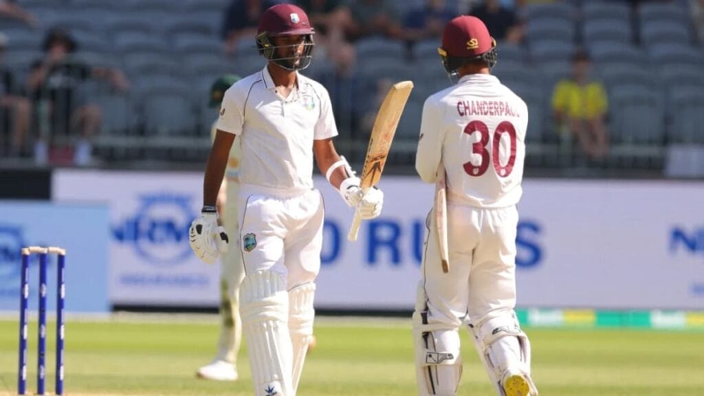 Kraigg Brathwaite, Tagenarine Chanderpaul - 336 runs (West Indies vs Zimbabwe, Bulawayo, 04-Feb-2023)