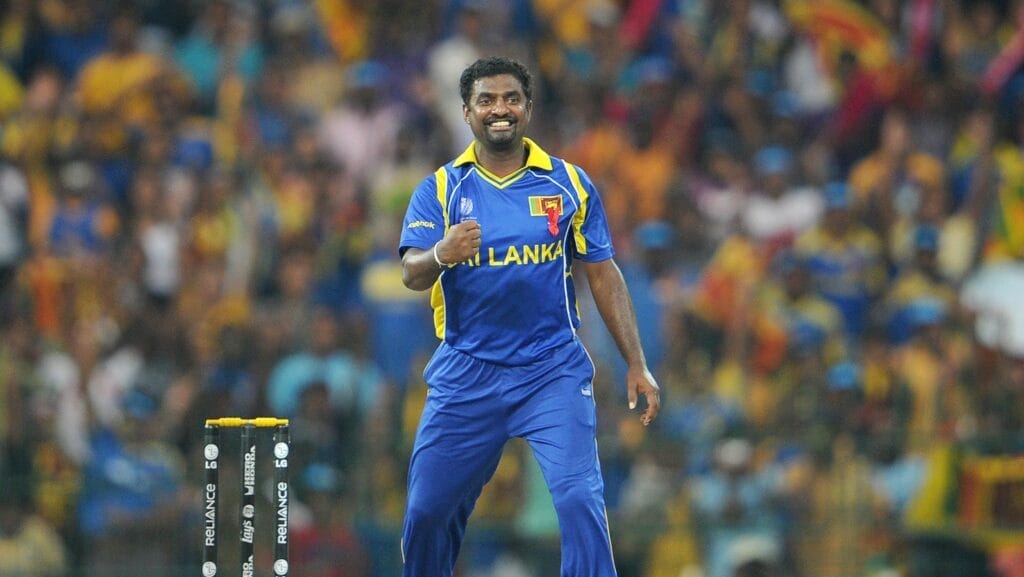 Muttiah Muralitharan (Sri Lanka) wickets in odi world cup