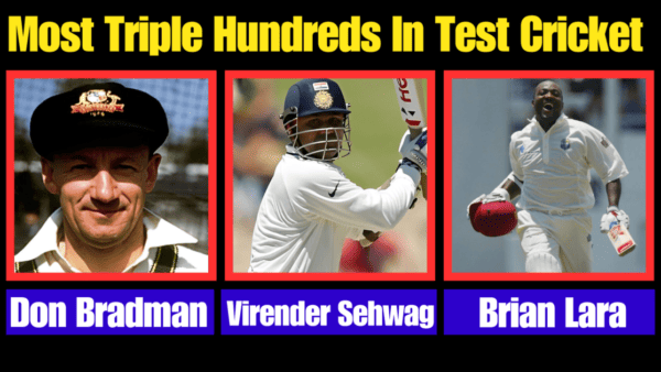 Most Triple Centuries In Test Cricket