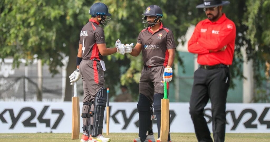 4. Basil Hameed and Kashif Daud - 148 Runs Partnership