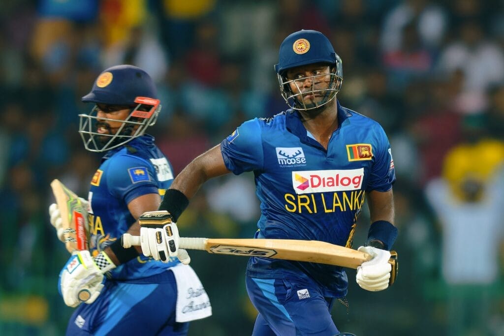 Charith Asalanka and Angelo Mathews (Sri Lanka) - 118 Runs Partnership in t20