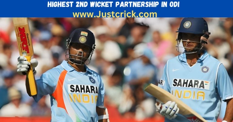 Highest 2nd Wicket Partnership in ODI