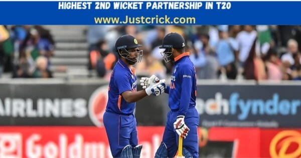 Highest 2nd Wicket Partnerships in T20