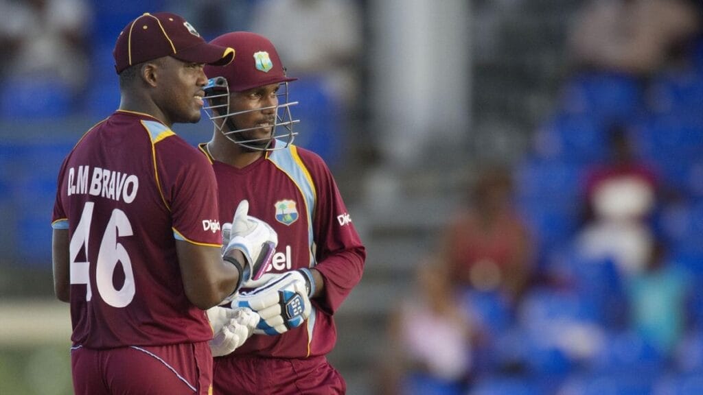 Daren Bravo & Denesh Ramdin (258 Runs partnership) - West Indies v Bangladesh, Basseterre, August 25, 2014