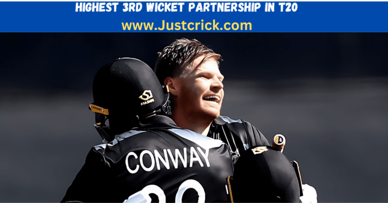 Highest 3rd Wicket Partnership in T20 | Top 10