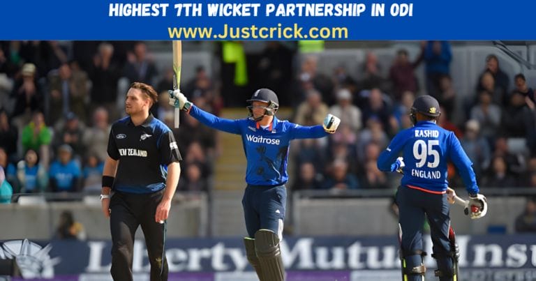 Highest 7th Wicket Partnership in ODI