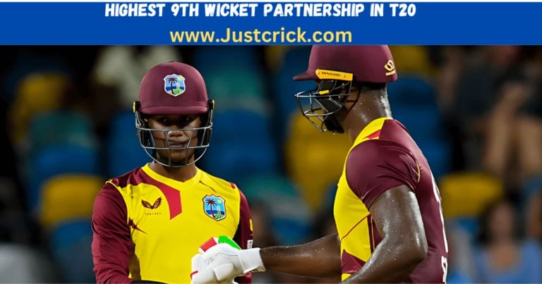 Highest 9th Wicket Partnership in T20 | Top 10