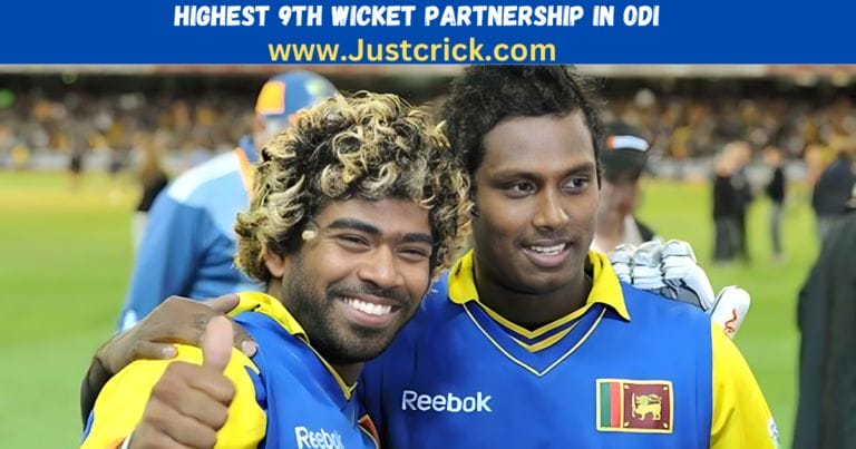 Highest 9th Wicket Partnership in ODI