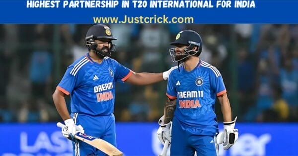 Highest Partnership in T20 International for India
