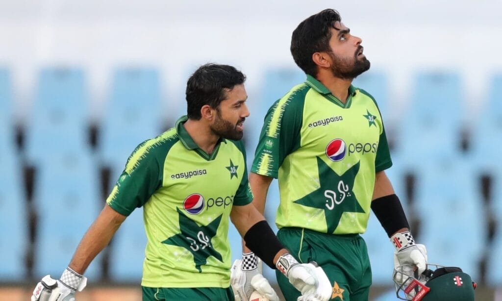 Mohammad Rizwan and Babar Azam (Pakistan) - 203* Runs Partnership