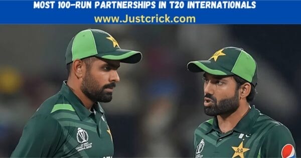 Most 100 Partnership in T20