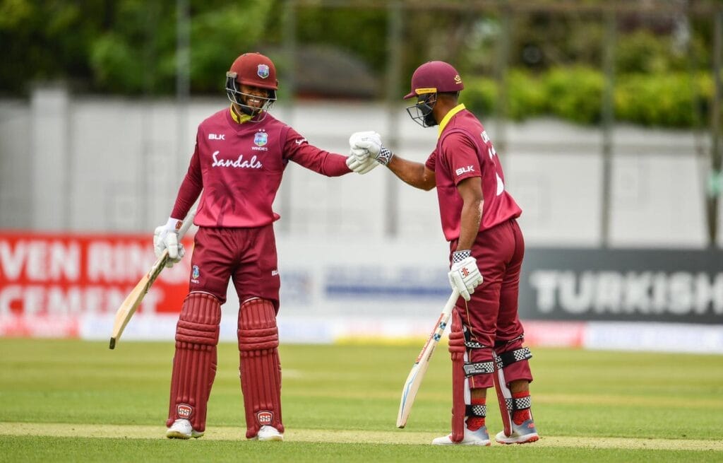 Shai Hope and John Campbell 365 runs partnership