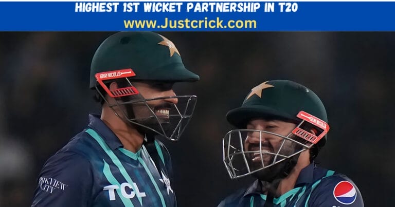 Highest 1st Wicket Partnership in T20 | Highest Opening Partnership in T20