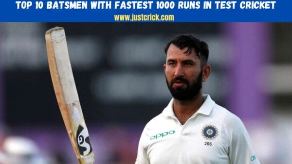 Fastest 1000 Runs in Test