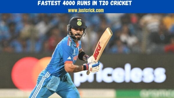 Fastest 4000 Runs in T20