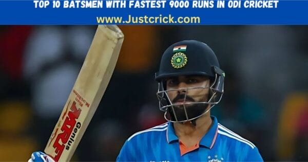 Fastest 9000 Runs in ODI
