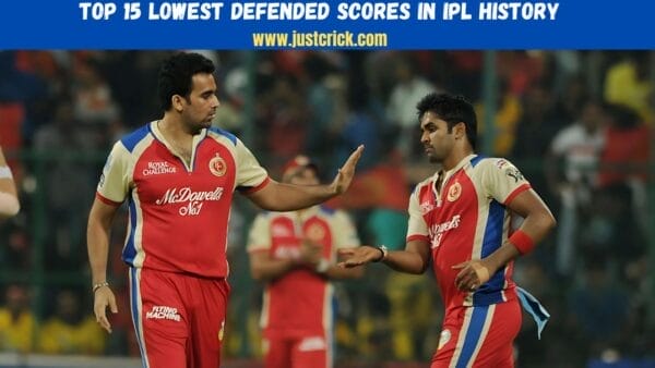 Lowest Defended Score in IPL
