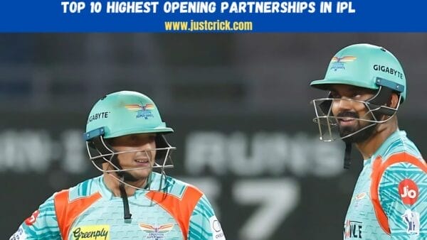 Highest Opening Partnership in IPL